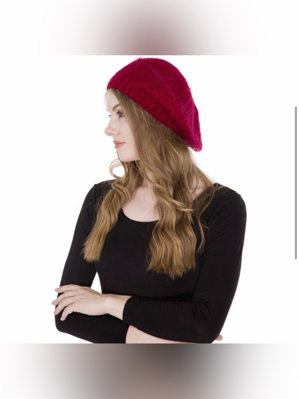 Janice C. Apparel Knit Beret Beanie – NWT
